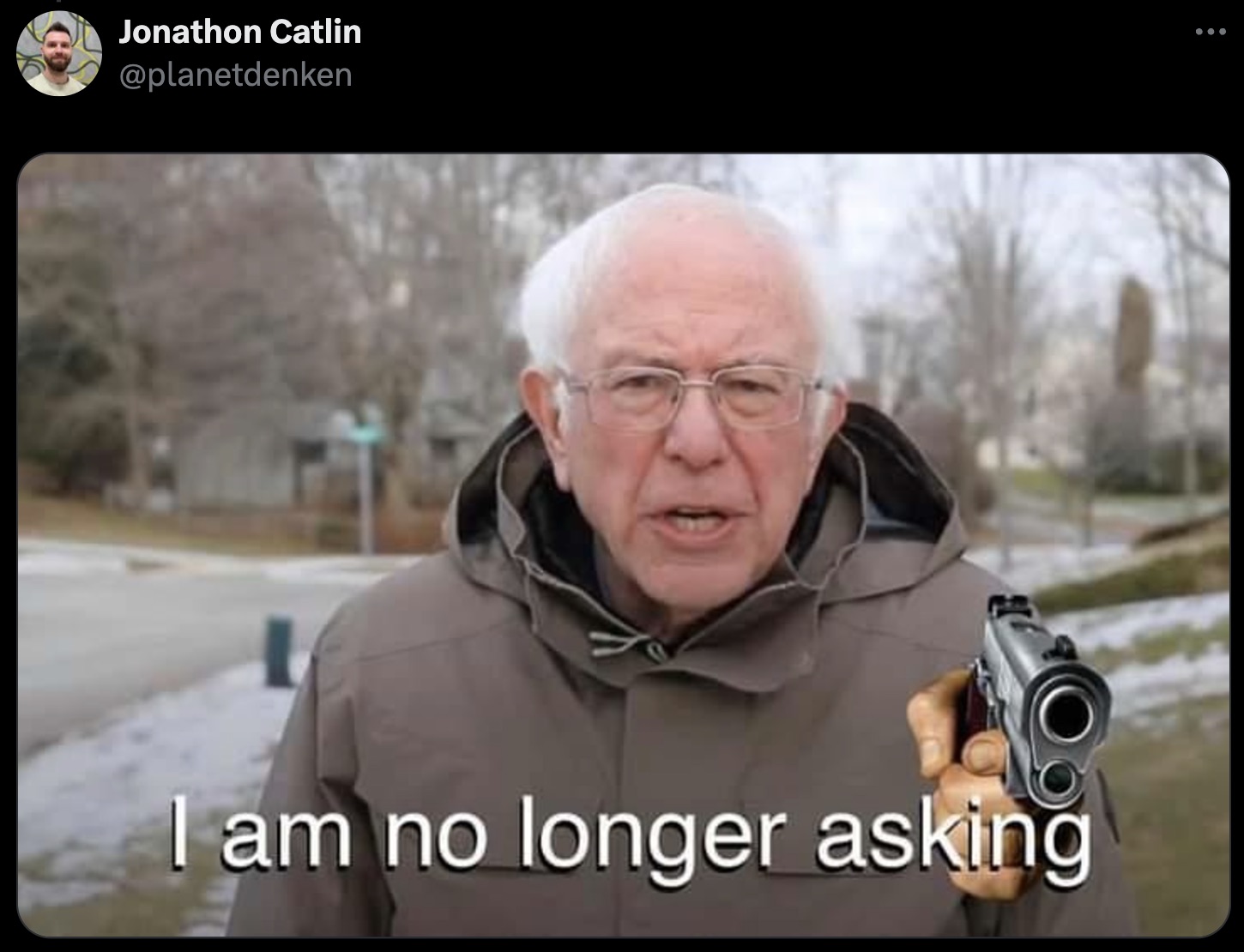 im no longer asking - Jonathon Catlin I am no longer asking